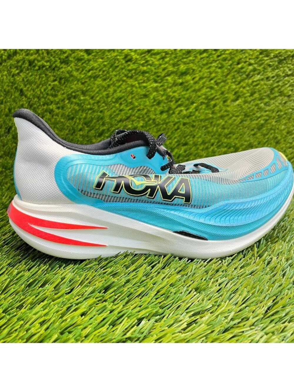 Hoka One One Cielo x1 2.0 Womens Size 6 Blue Athletic Running Shoes Sneakers